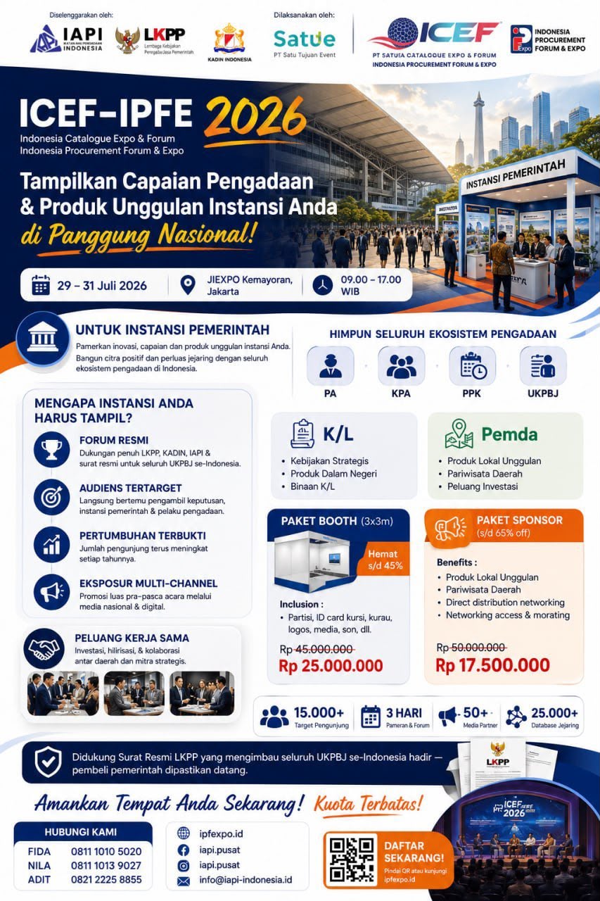 Brosur Pemerintah ICEF-IPFE 2026