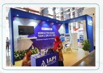 Booth IAPI Indonesia Procurement Forum & Expo 2023
